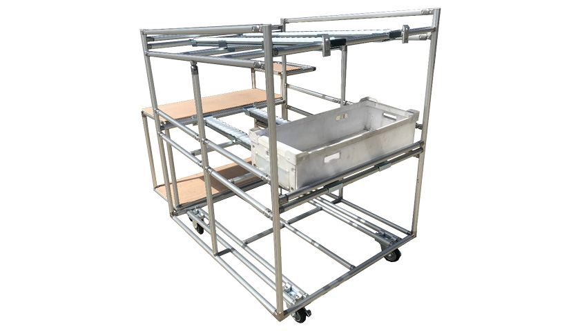 アルミパイプ製シューター